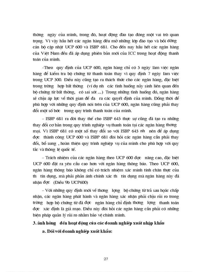 image for page Ứng dụng thực tế của UCP 600 isbp 681 trong tạo lập kiểm tra bộ chứng từ thanh toán theo PT tín dụng chứng từ