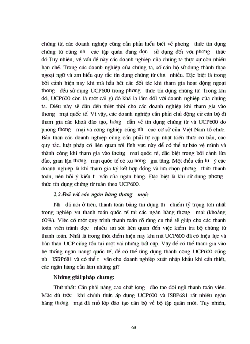 image for page Ứng dụng thực tế của UCP 600 isbp 681 trong tạo lập kiểm tra bộ chứng từ thanh toán theo PT tín dụng chứng từ