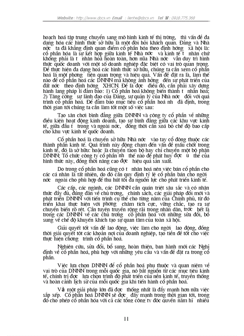 image for page Đẩy mạnh cổ phần hoá một bộ phận của Doanh nghiệp Nhà nước ở Việt Nam