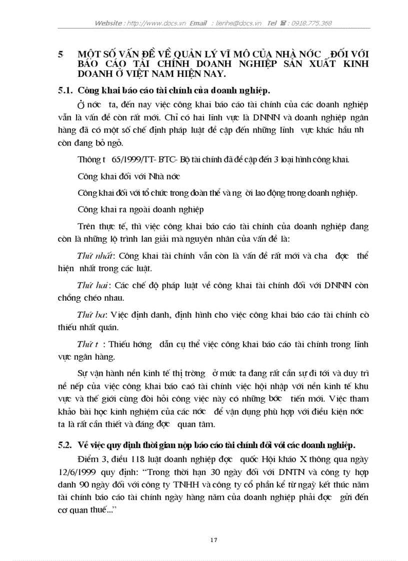 image for page 1số ý kiến nhằm hoàn thiện hệ thống BCTC trong các doanh nghiệp SXKD ở VN hiện nay