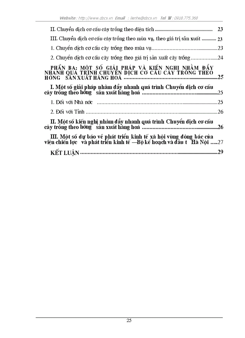 image for page Những vấn đề về định hướng chuyển dịch cơ cấu cây trồng theo hướng sản xuất hàng hoá của tỉnh Lào Cai trong một số năm tới