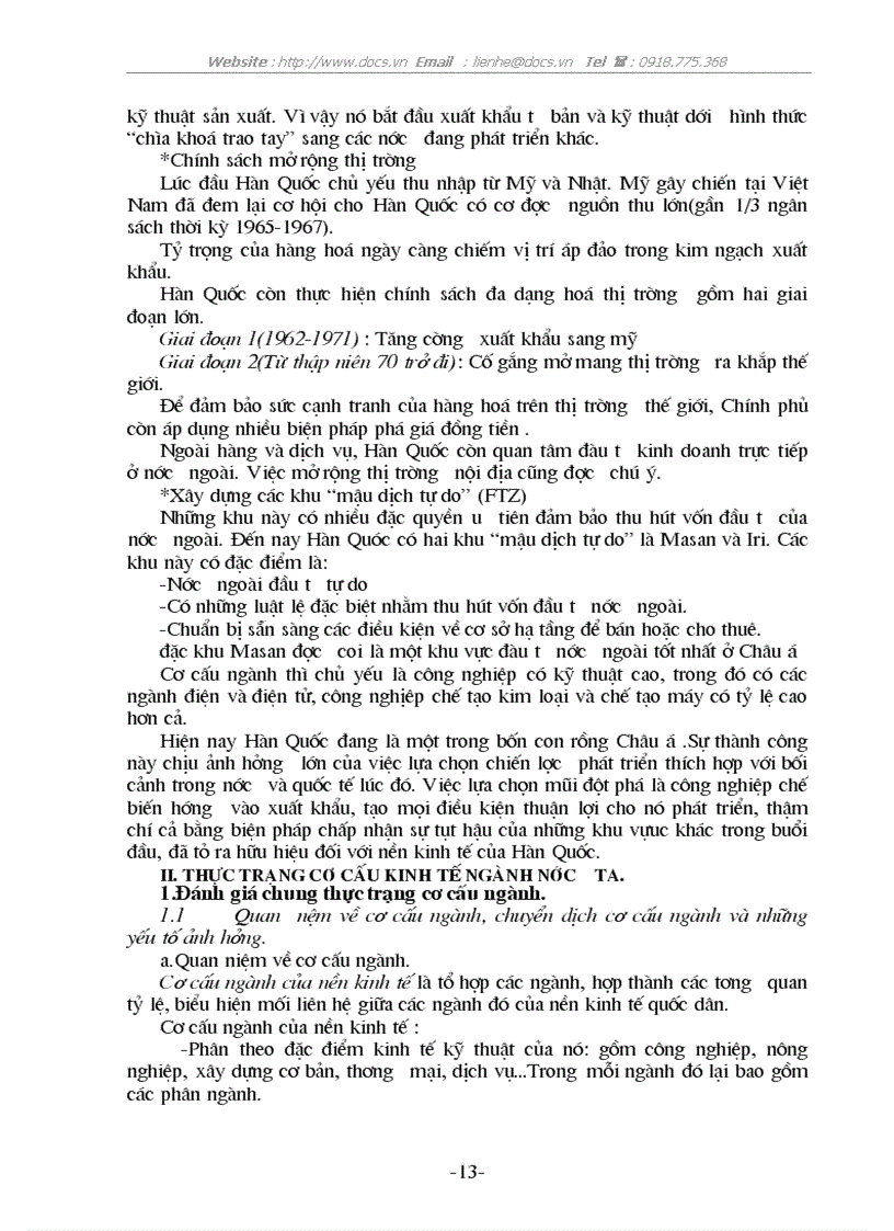 image for page Quá trình CNH HĐH chuyển dịch cơ cấu kinh tế kinh nghiệm