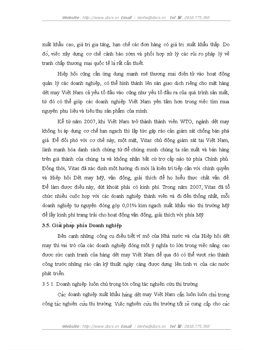 image for page 1số quy định về rào cản kỹ thuật của Mỹ đối với hàng dệt may NK giải pháp vượt rào của VN