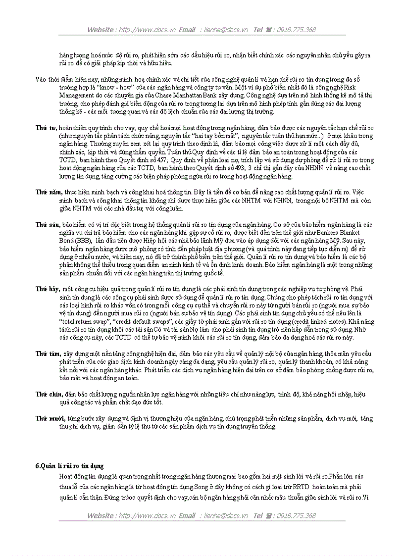 image for page Rủi ro quản lý rủi ro trong NHTM