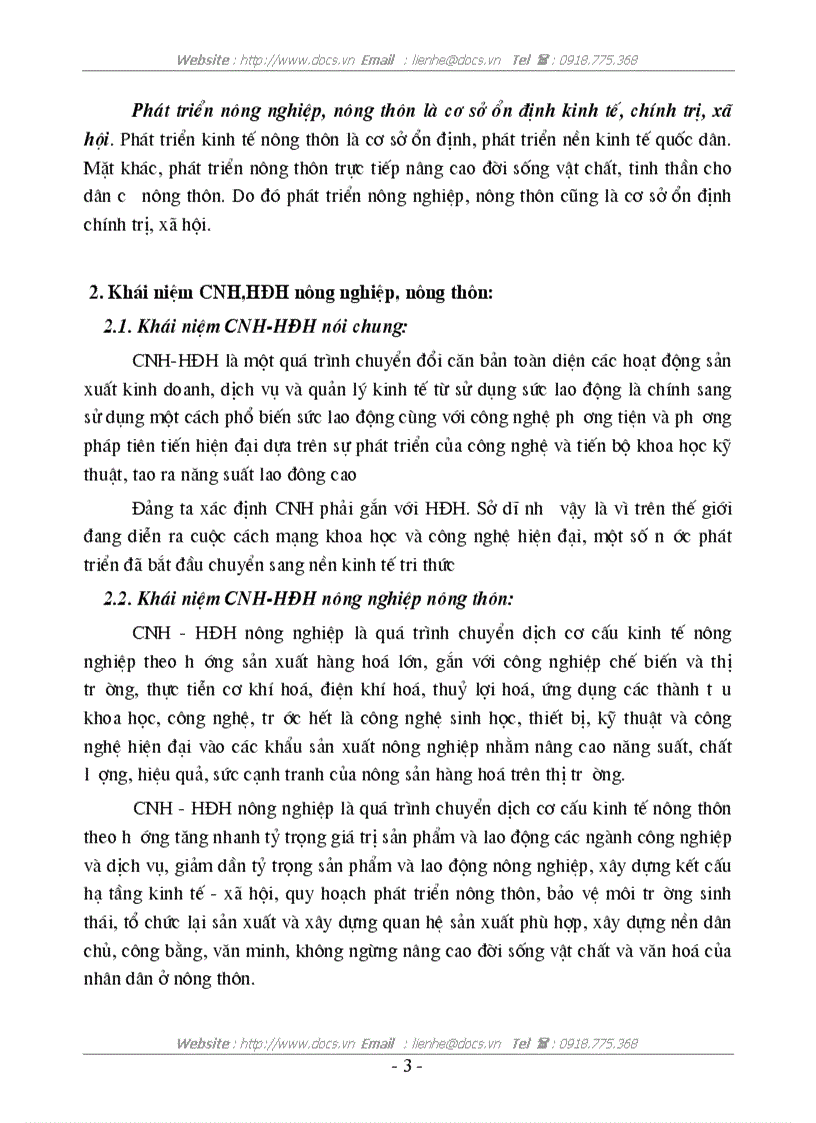 image for page Thực trạng giải pháp CNH HĐH nông nghiệp nông thôn ở nước ta hiện nay