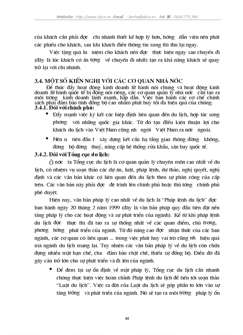 image for page Tổ chức hoạt động kinh doanh lữ hành quốc tế bị động của Chi nhánh C ty Dịch Vụ Du Lịch Bến Thành tại Hà Nội