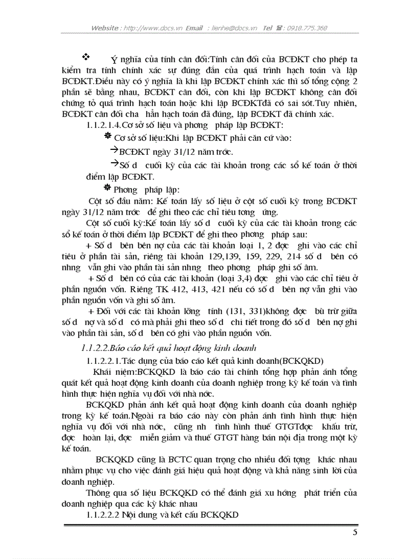 image for page Hoàn thiện việc lập P tích hệ thống các BCTC trong các doanh nghiệp VN