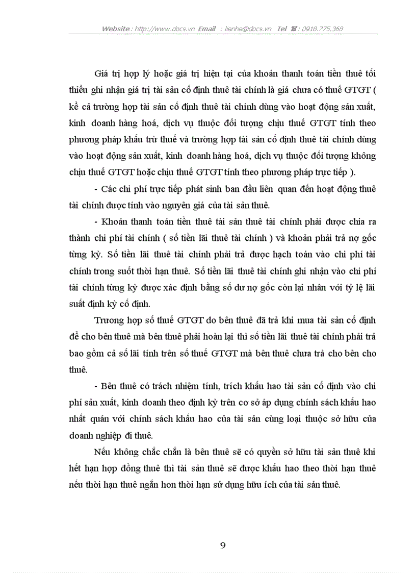 image for page Một số vấn đề về kế toán thuê tài chính trong các doanh nghiệp hiện nay