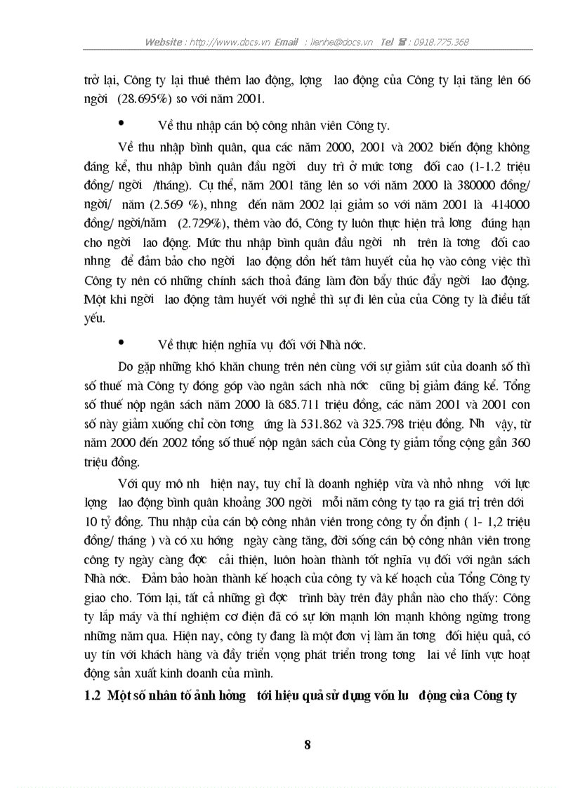 image for page Nâng cao hiệu quả sử dụng VLĐ tại C ty lắp máy thí nghiệm cơ điện