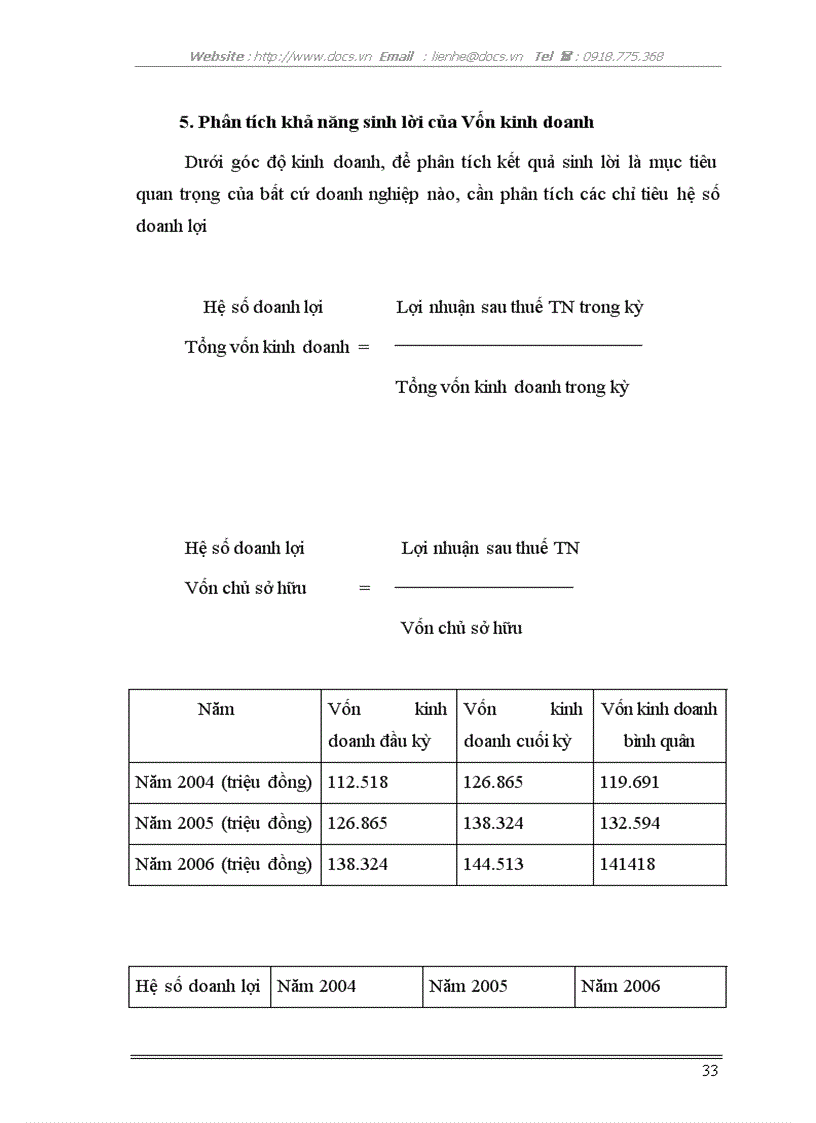 image for page Nâng cao hiệu quả sử dụng vốn tại C ty Cửa sổ nhựa Châu Âu Eurowindow