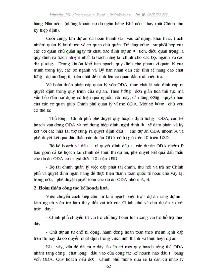 image for page Các giải pháp nhằm tăng cường khả năng quản lý các dự án ODA