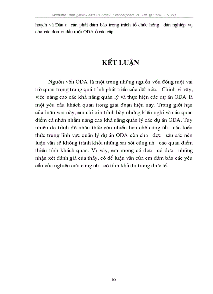image for page Các giải pháp nhằm tăng cường khả năng quản lý các dự án ODA
