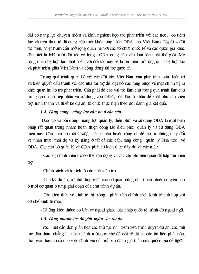 image for page Nâng cao hiệu quả sử dụng nguồn vốn hỗ trợ phát triển chính thức ODA cho phát triển cơ sở hạ tầng giao thông vận tải GTVT