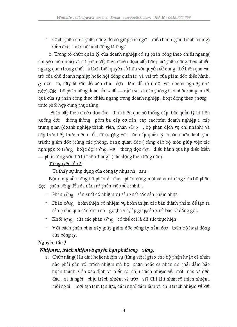 image for page Tám nguyên tắc cơ cấu bản của quản lý và mối liên hệ biện chứng với thực tế các doanh nghiệp