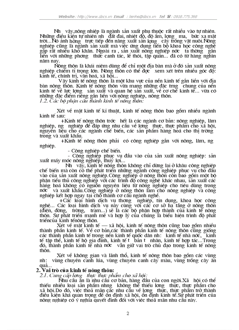 image for page Phát triển kinh tế nông thôn trong nền kinh tế thị trường ở Việt Nam