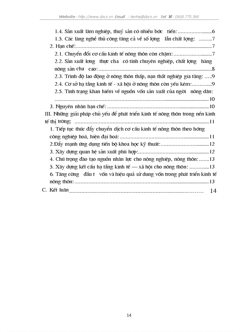 image for page Phát triển kinh tế nông thôn trong nền kinh tế thị trường ở Việt Nam