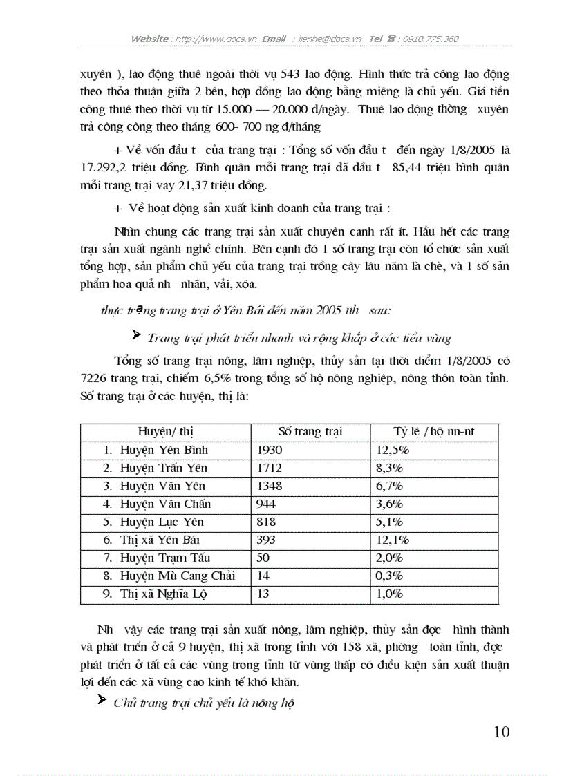 image for page Vấn đề phát triển kinh tế trang trại vùng trung du và miền núi phía bắc thực trạng và giải pháp
