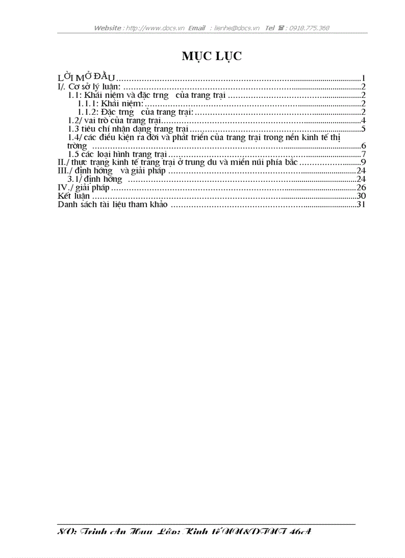 image for page Vấn đề phát triển kinh tế trang trại vùng trung du và miền núi phía bắc thực trạng và giải pháp