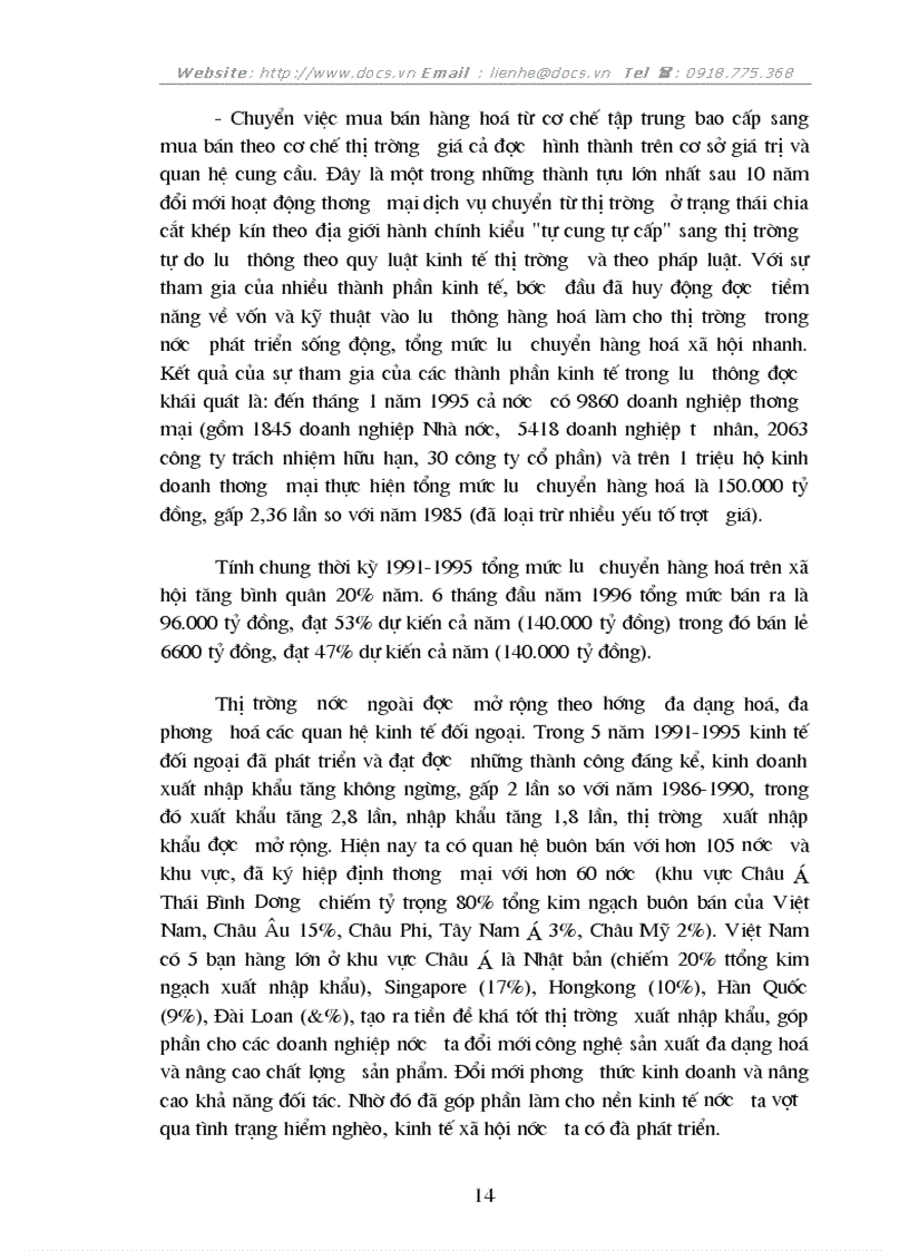 image for page Dịch vụ thương mại và các biện pháp phát triển thương mại dịch vụ