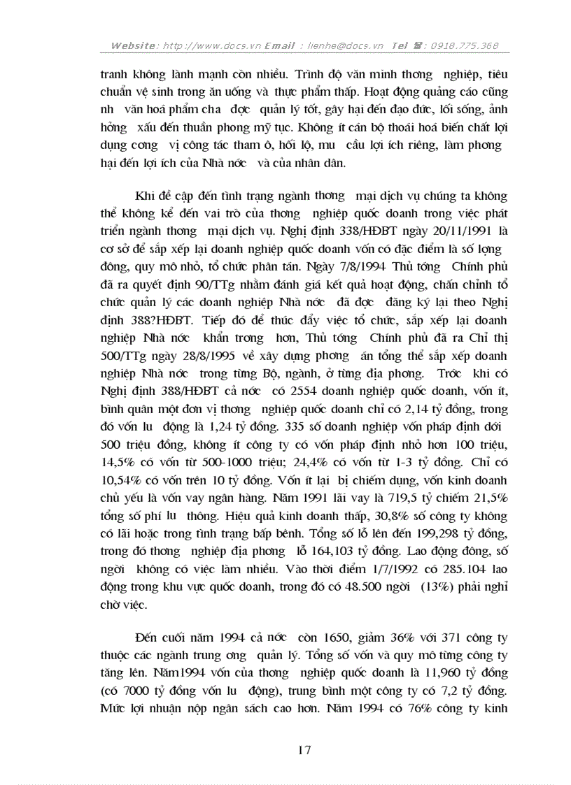 image for page Dịch vụ thương mại và các biện pháp phát triển thương mại dịch vụ