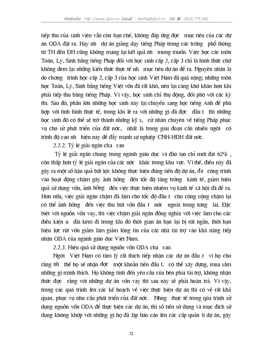 image for page 1số giải pháp nhằm tăng cường khả năng thu hút sử dụng nguồn vốn ODA cho ngành giáo dục ở VN trong thời gian tới