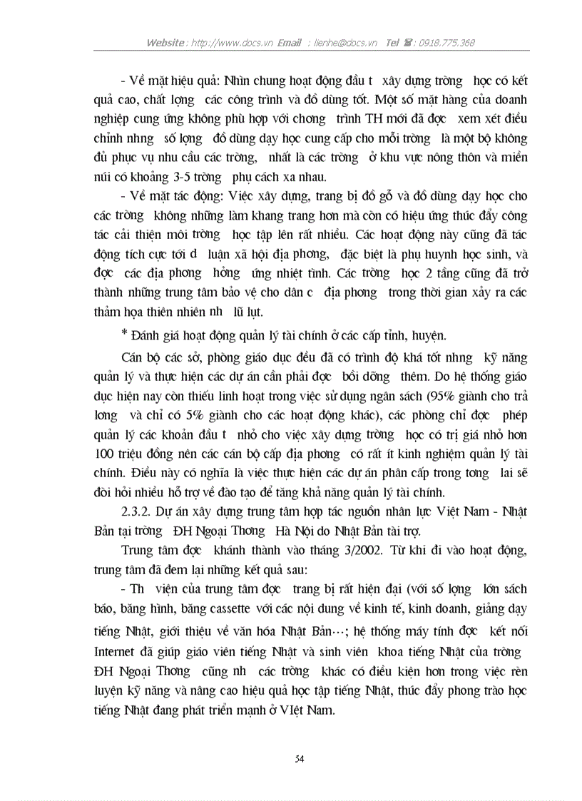 image for page 1số giải pháp nhằm tăng cường khả năng thu hút sử dụng nguồn vốn ODA cho ngành giáo dục ở VN trong thời gian tới