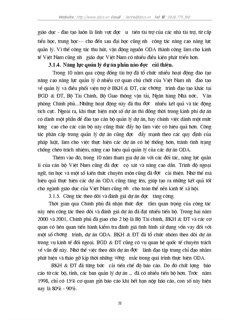 image for page 1số giải pháp nhằm tăng cường khả năng thu hút sử dụng nguồn vốn ODA cho ngành giáo dục ở VN trong thời gian tới