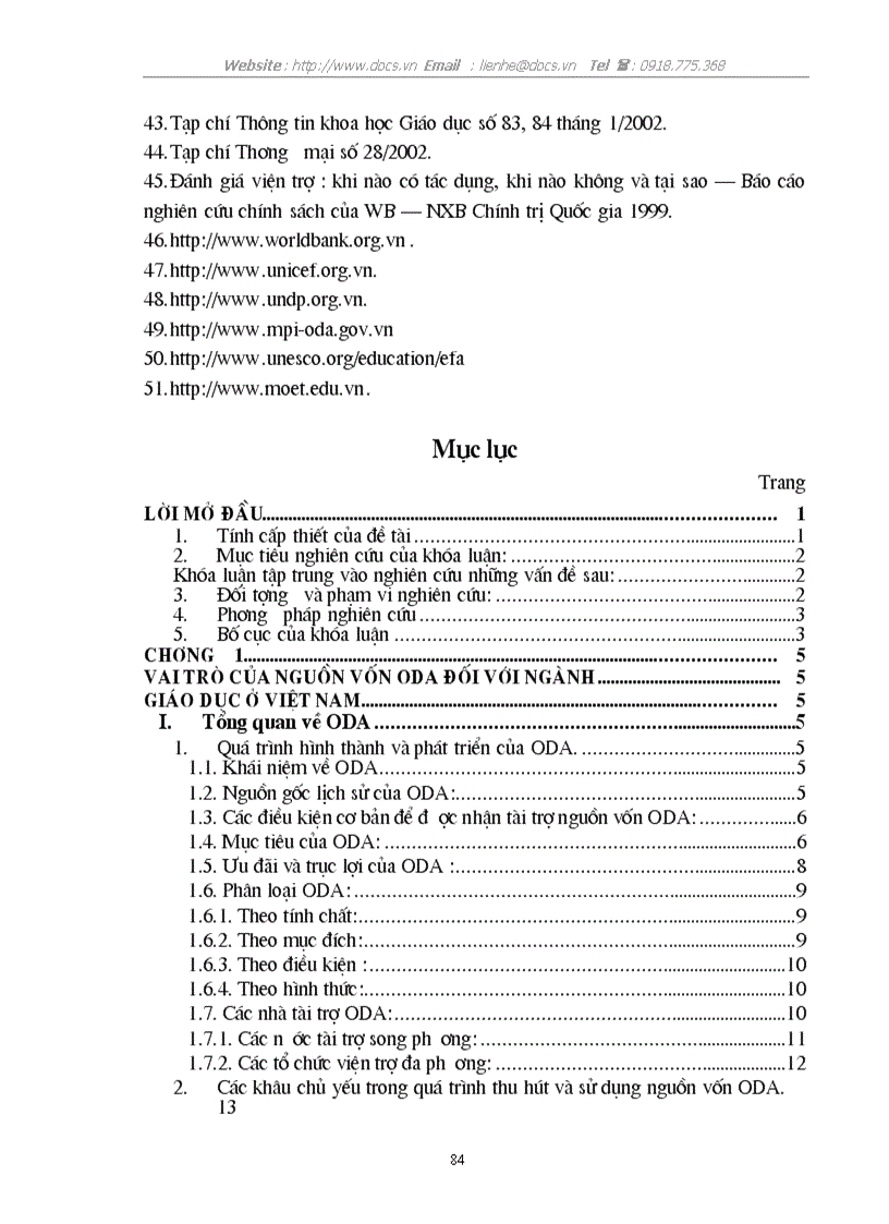image for page 1số giải pháp nhằm tăng cường khả năng thu hút sử dụng nguồn vốn ODA cho ngành giáo dục ở VN trong thời gian tới