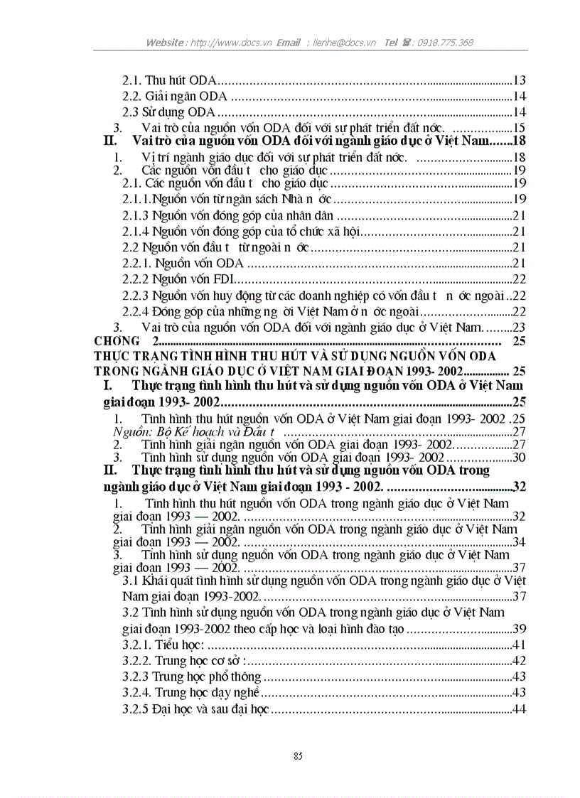 image for page 1số giải pháp nhằm tăng cường khả năng thu hút sử dụng nguồn vốn ODA cho ngành giáo dục ở VN trong thời gian tới