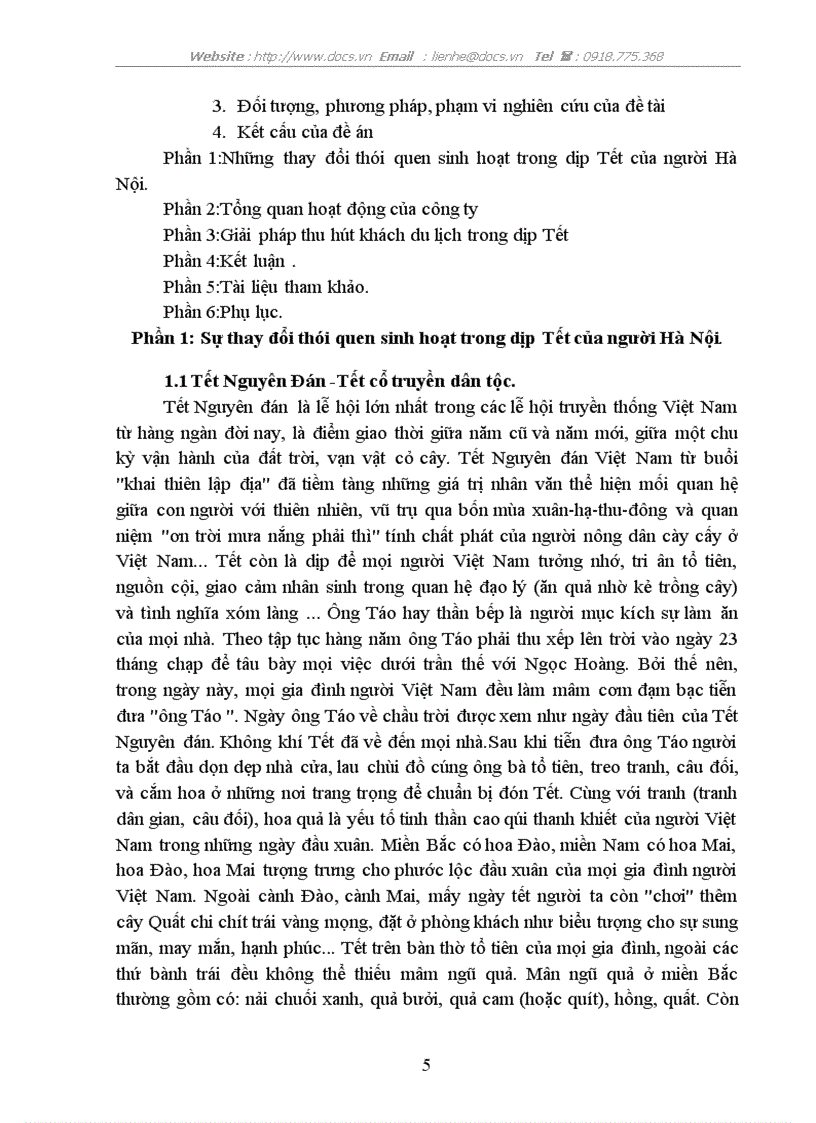 image for page Các giải pháp thu hút khách hàng Hà Nội đi du lịch trong dịp Tết Mậu Tý 2008 của công ty lữ hành Hanoitourist