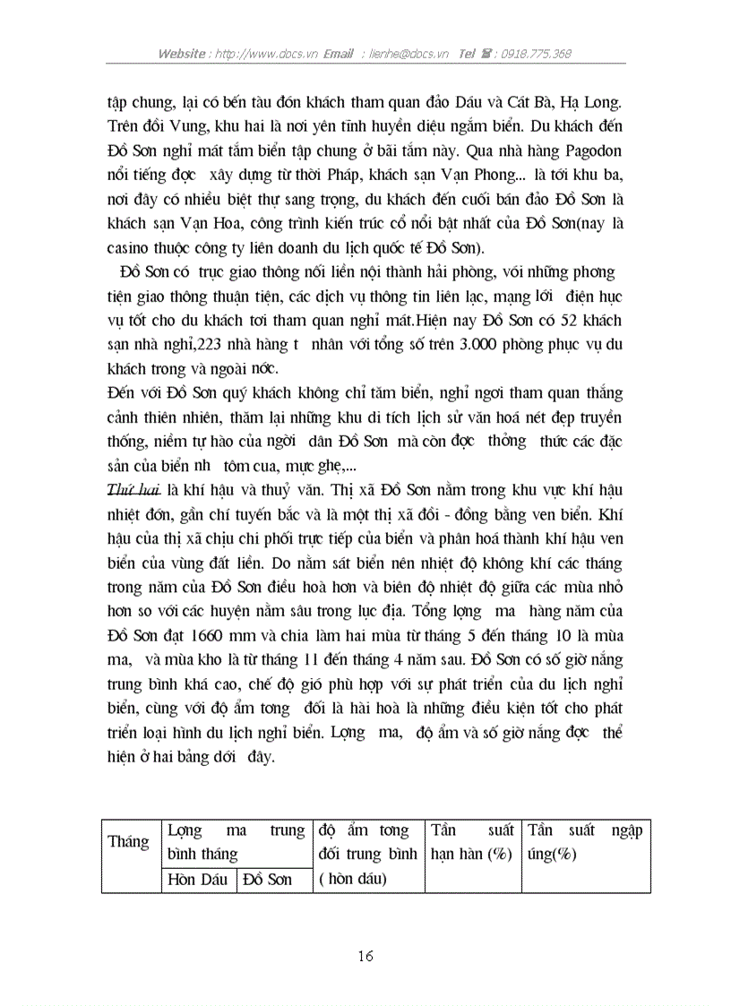 image for page Thực trạng về phát triển du lịch biển ở Đồ Sơn Hải Phòng