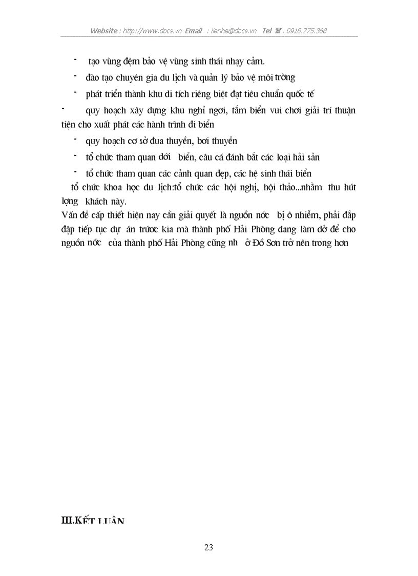 image for page Thực trạng về phát triển du lịch biển ở Đồ Sơn Hải Phòng