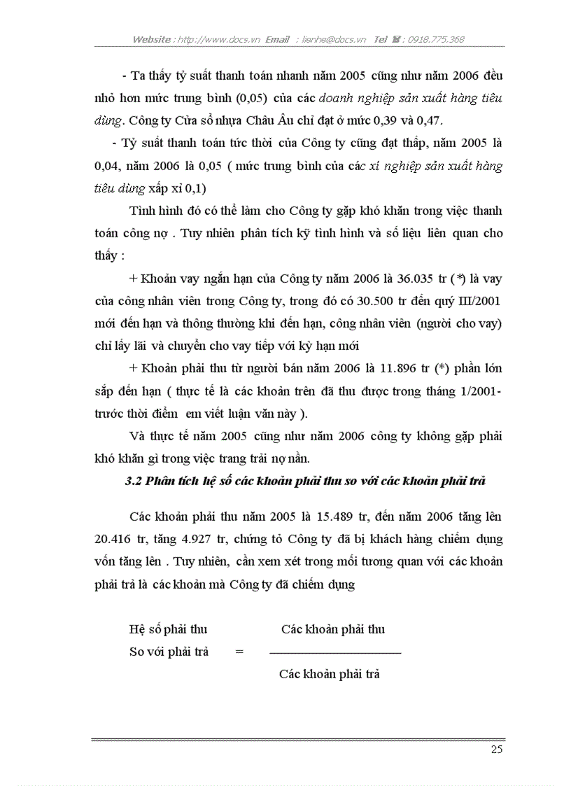 image for page Nâng cao hiệu quả sử dụng vốn tại C ty Cửa sổ nhựa Châu Âu Eurowindow