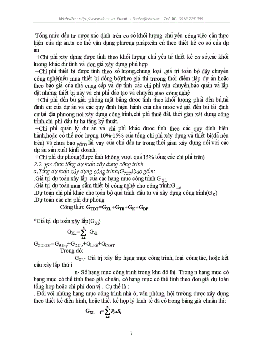 image for page Lập và quản lý chi phí dự án đầu tư xây dựng trong các khi đô thị