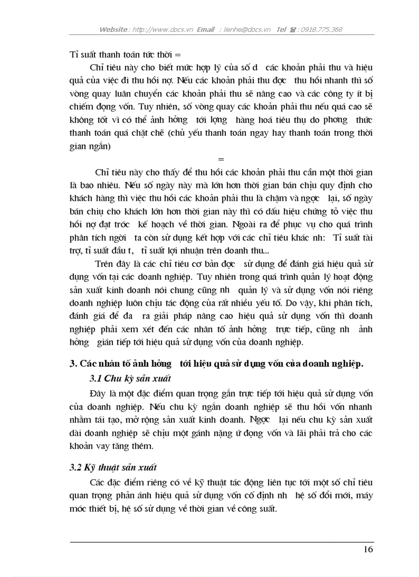 image for page Giải pháp nâng cao hiệu quả sử dụng vốn tại C ty Vật tư kỹ thuật xi măng