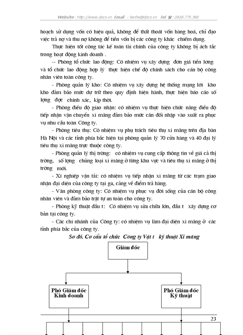 image for page Giải pháp nâng cao hiệu quả sử dụng vốn tại C ty Vật tư kỹ thuật xi măng