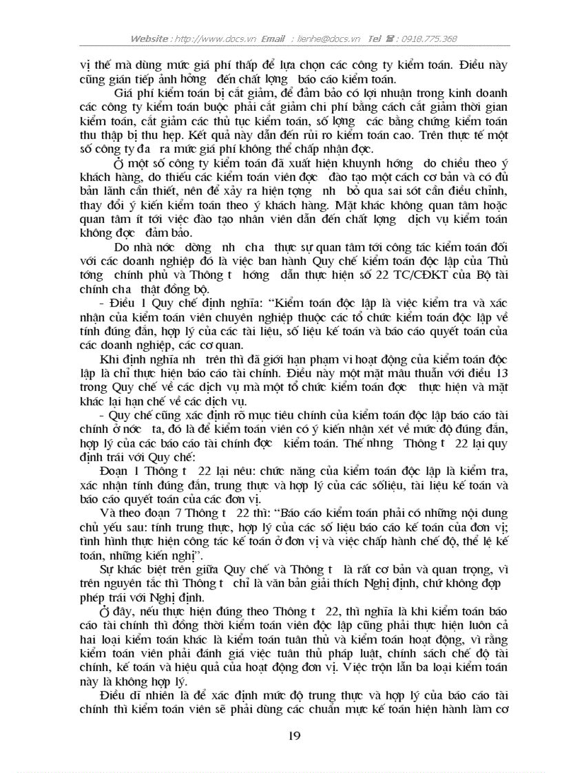 image for page Bản chất của kiểm toán độc lập trong nền KTTT