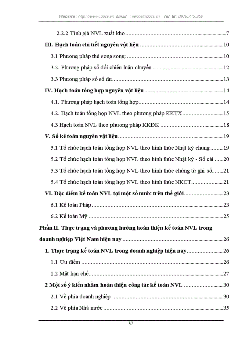 image for page Kế toán nguyên vật liệu trong doanh nghiệp Việt Nam hiện nay