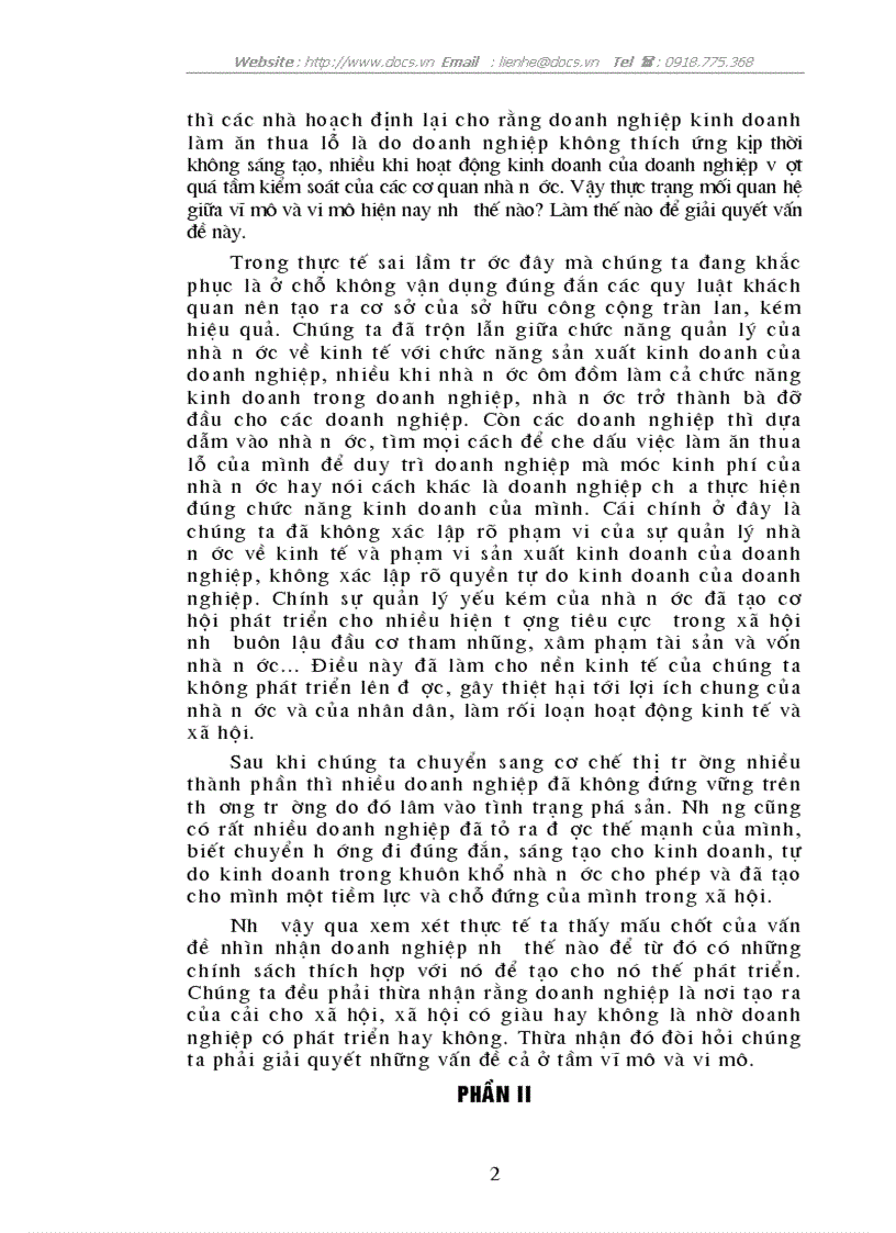 image for page Phân định chức năng quản lý của NN về kinh tế chức năng kinh doanh