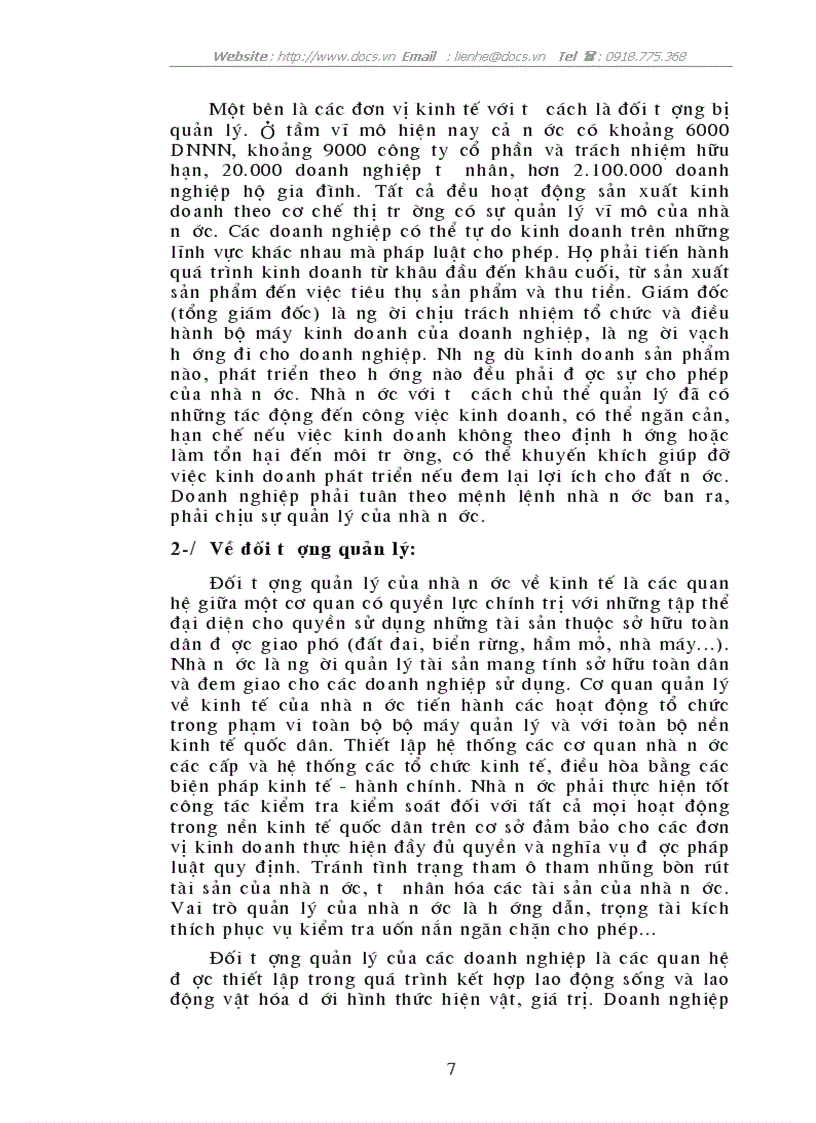 image for page Phân định chức năng quản lý của NN về kinh tế chức năng kinh doanh