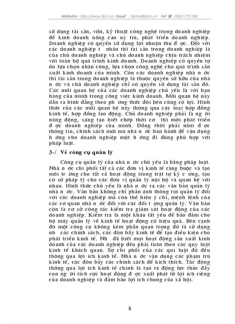 image for page Phân định chức năng quản lý của NN về kinh tế chức năng kinh doanh