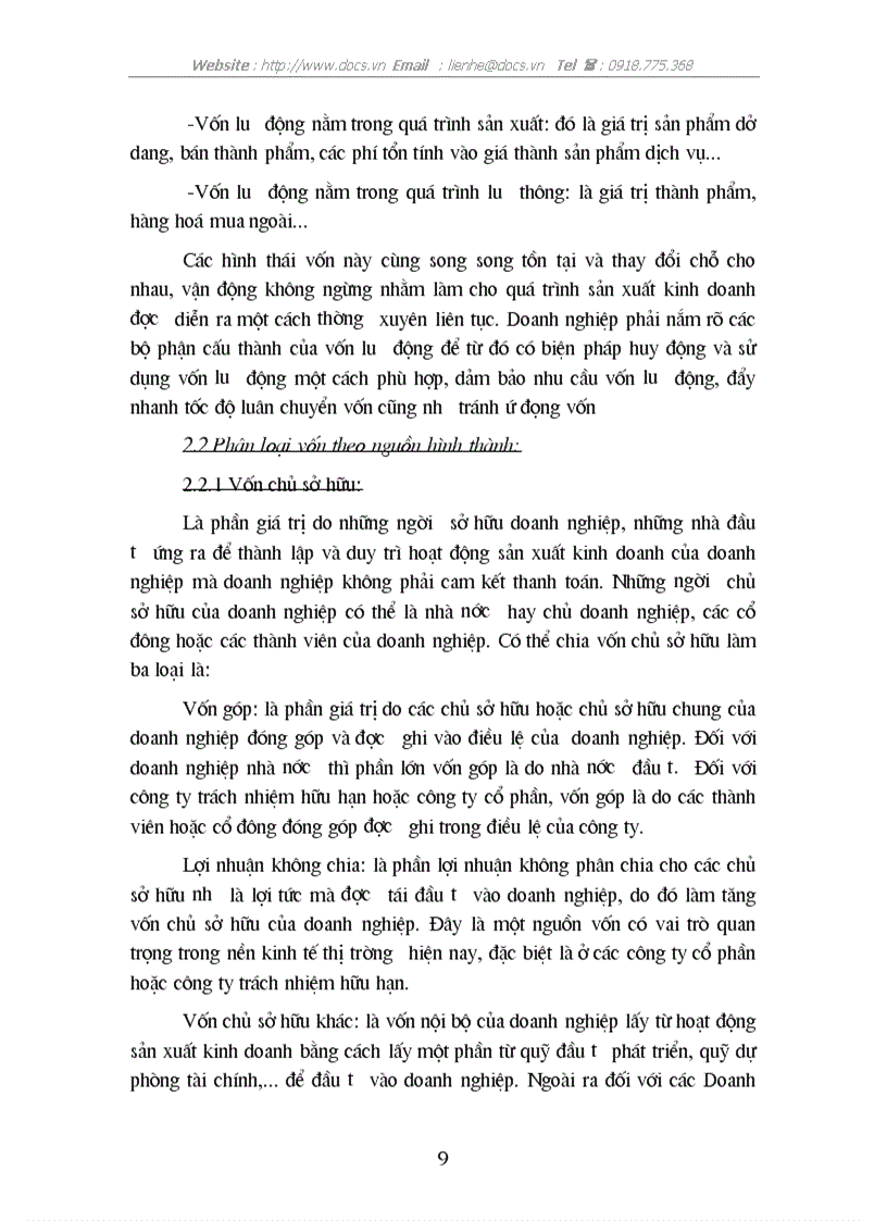 image for page Giải pháp nâng cao hiệu quả sử dụng vốn tại C ty Tây hồ BQP