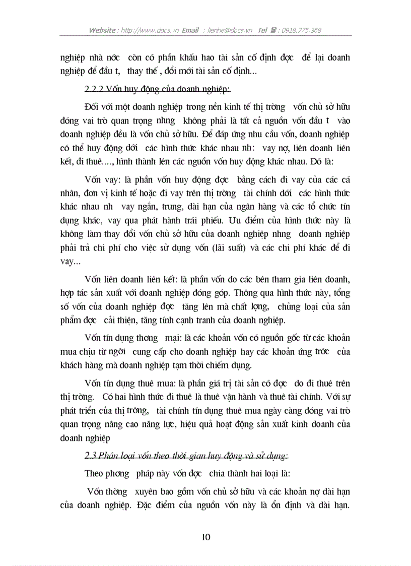 image for page Giải pháp nâng cao hiệu quả sử dụng vốn tại C ty Tây hồ BQP