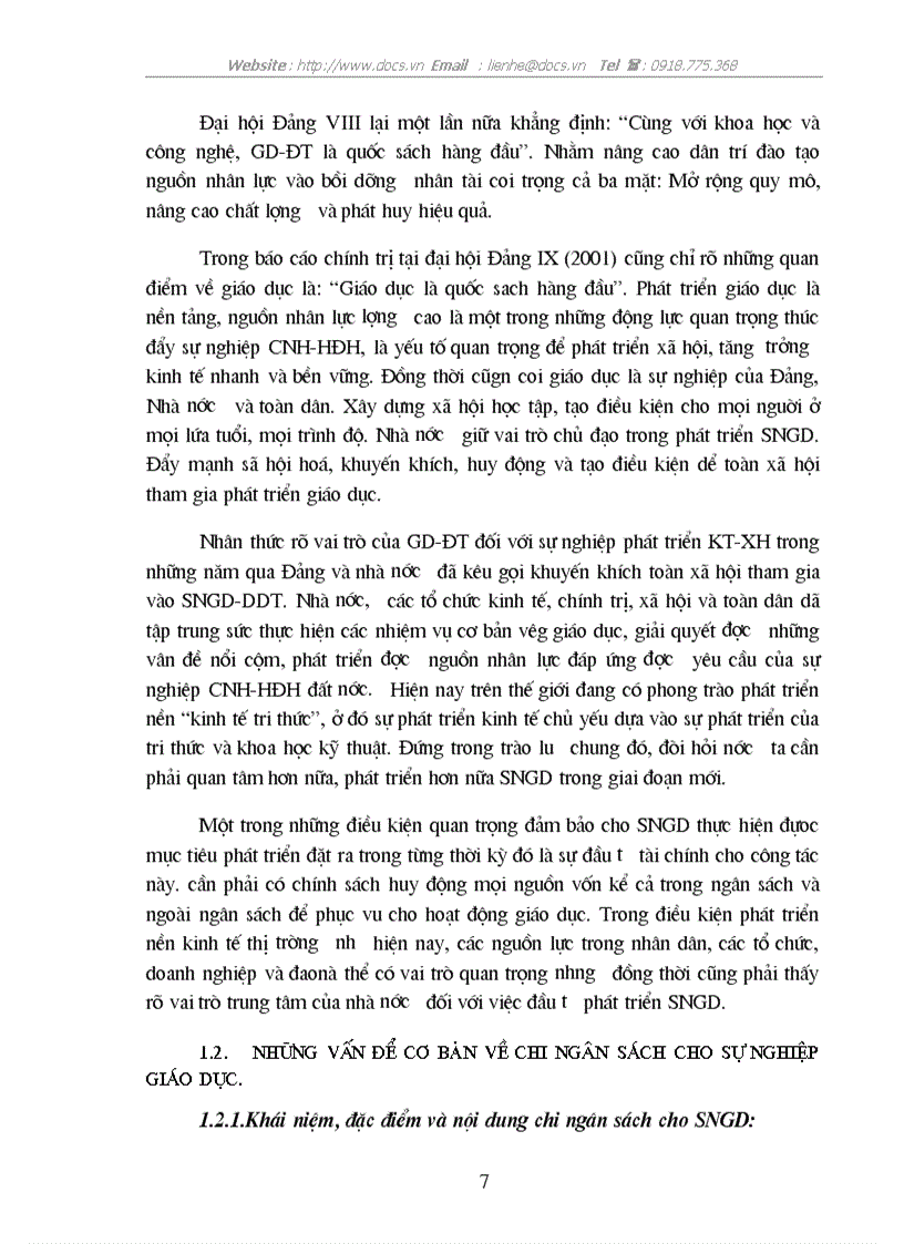 image for page 1số giải pháp nhằm tăng cường quản lý chi NSNN cho sự nghiệp giáo dục trên địa bàn tỉnh Hà Tây