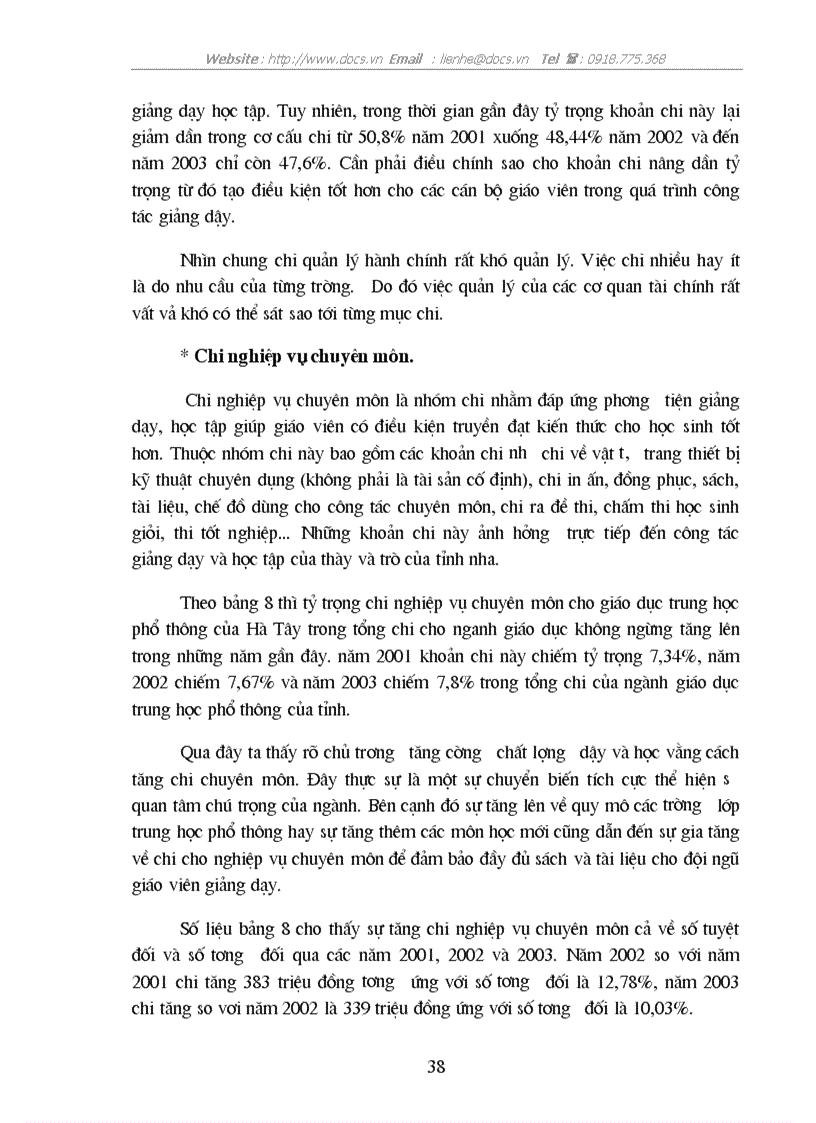 image for page 1số giải pháp nhằm tăng cường quản lý chi NSNN cho sự nghiệp giáo dục trên địa bàn tỉnh Hà Tây