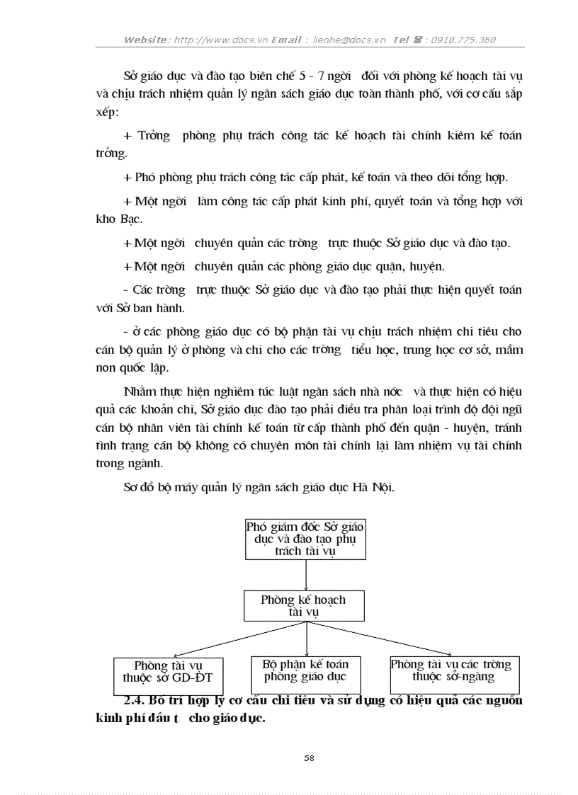 image for page 1số biện pháp nhằm tăng cường quản lý chi NSNN cho sự nghiệp giáo dục trên địa bàn thủ đô Hà nội đến 2005