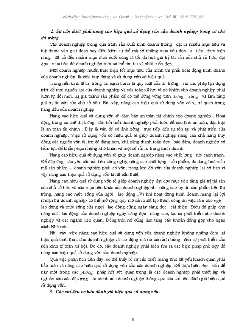 image for page Giải pháp nâng cao hiệu quả sử dụng vốn tại C ty Xây lắp XNK VICIMEX Tổng C ty Xây dựng XNK VN VINACONEX