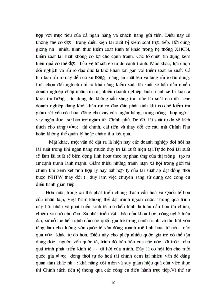 image for page Lãi suất chính sách lãi suất