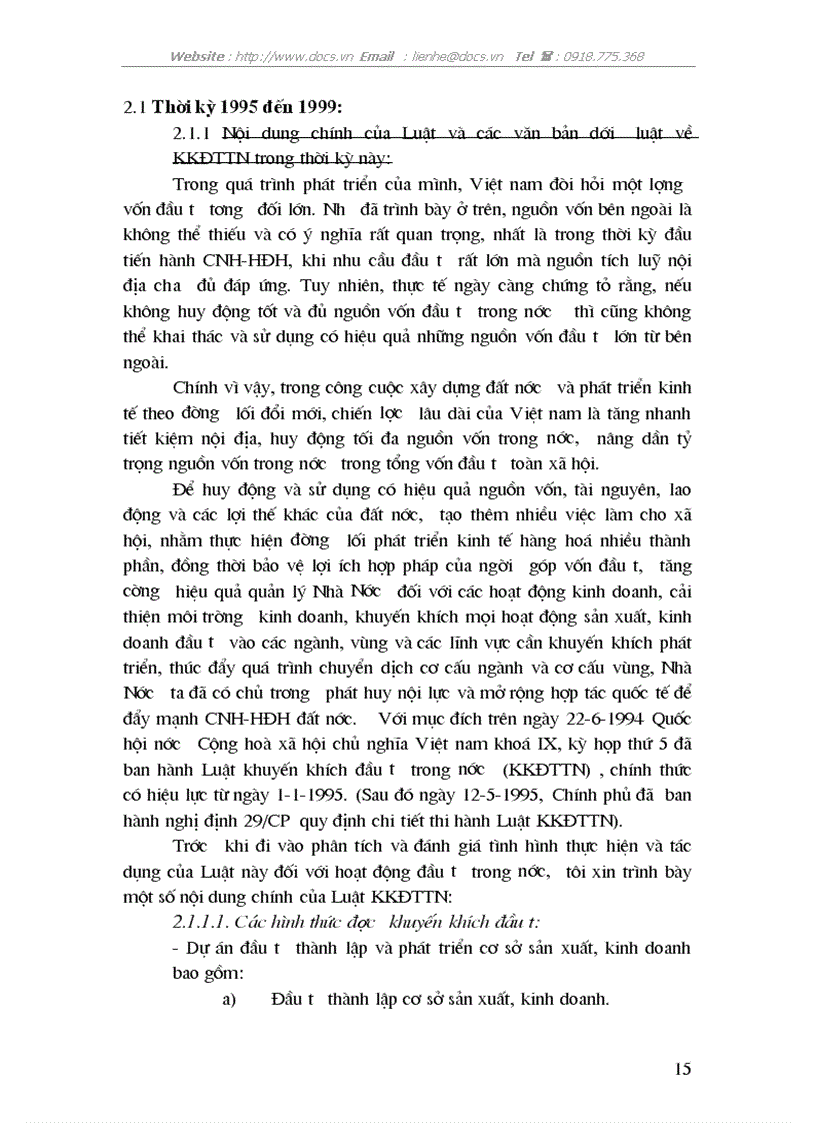 image for page Thực trạng giải pháp khuyến khích đầu tư trong nước