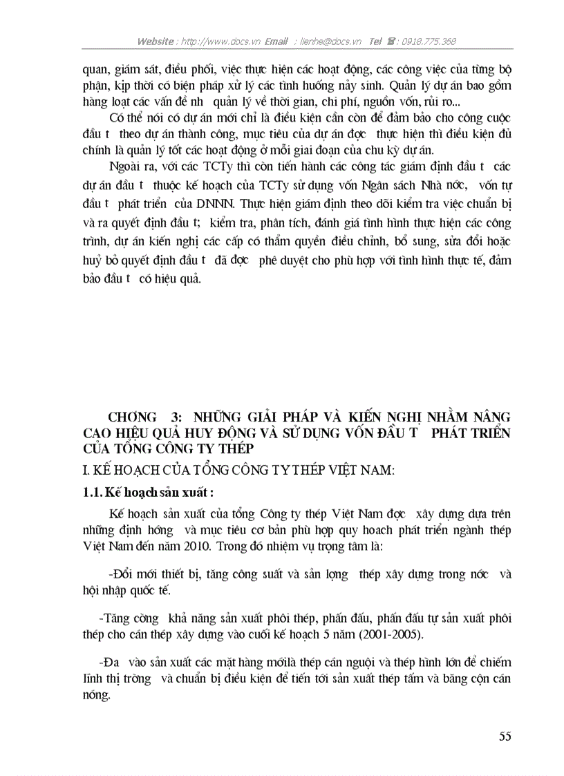 image for page Thực trạng huy động sử dụng vốn ở Tổng C ty Thép VN